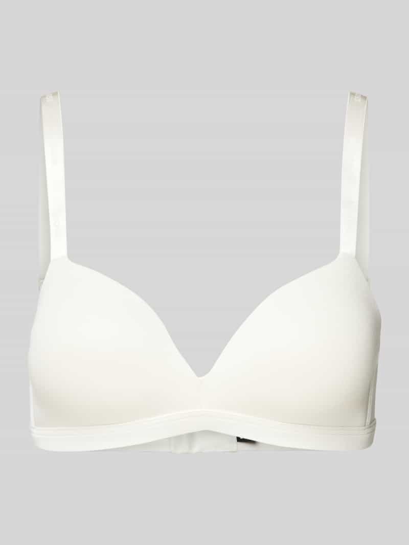 Boss Triangelbeha met labeldetail