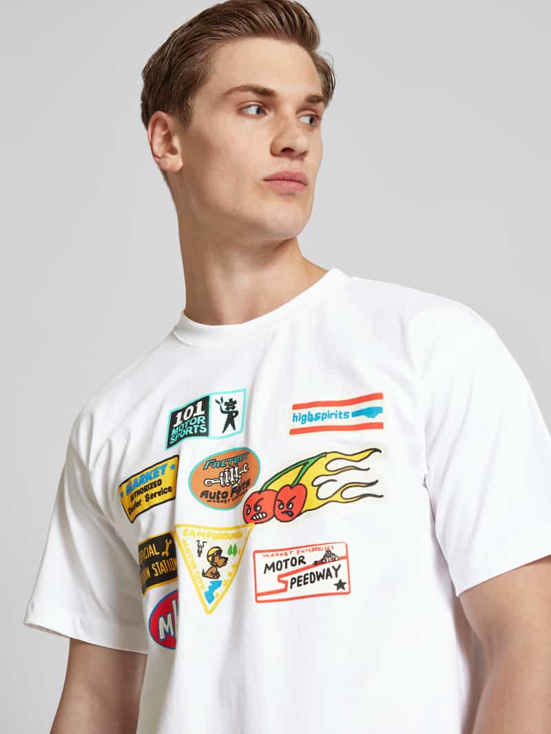 MARKET T-shirt met ronde hals