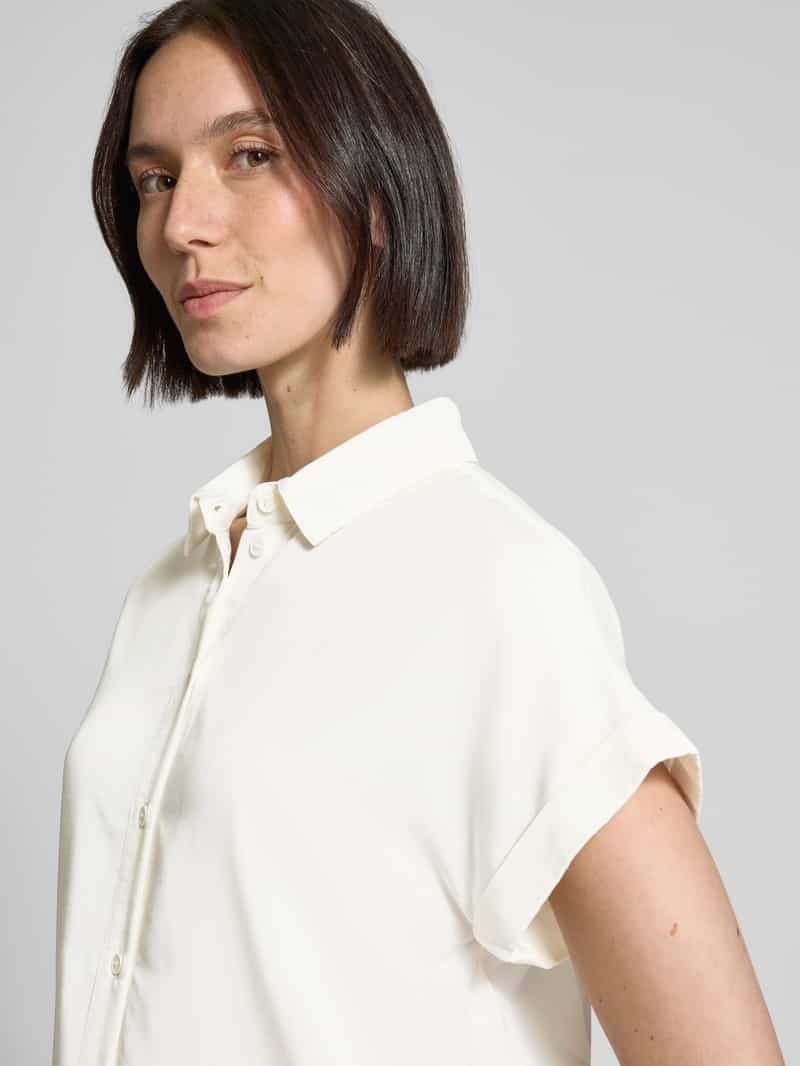 Jake*s Casual Regular fit overhemdblouse met knoopsluiting
