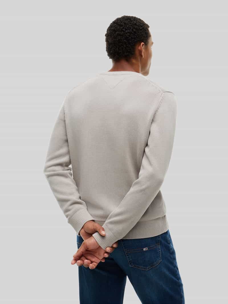 Tommy Jeans Regular fit pullover van puur katoen