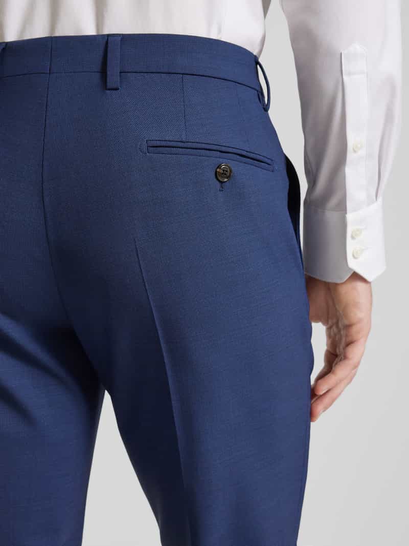 JOOP! Collection Slim fit pantalon met persplooien model 'Blayr'
