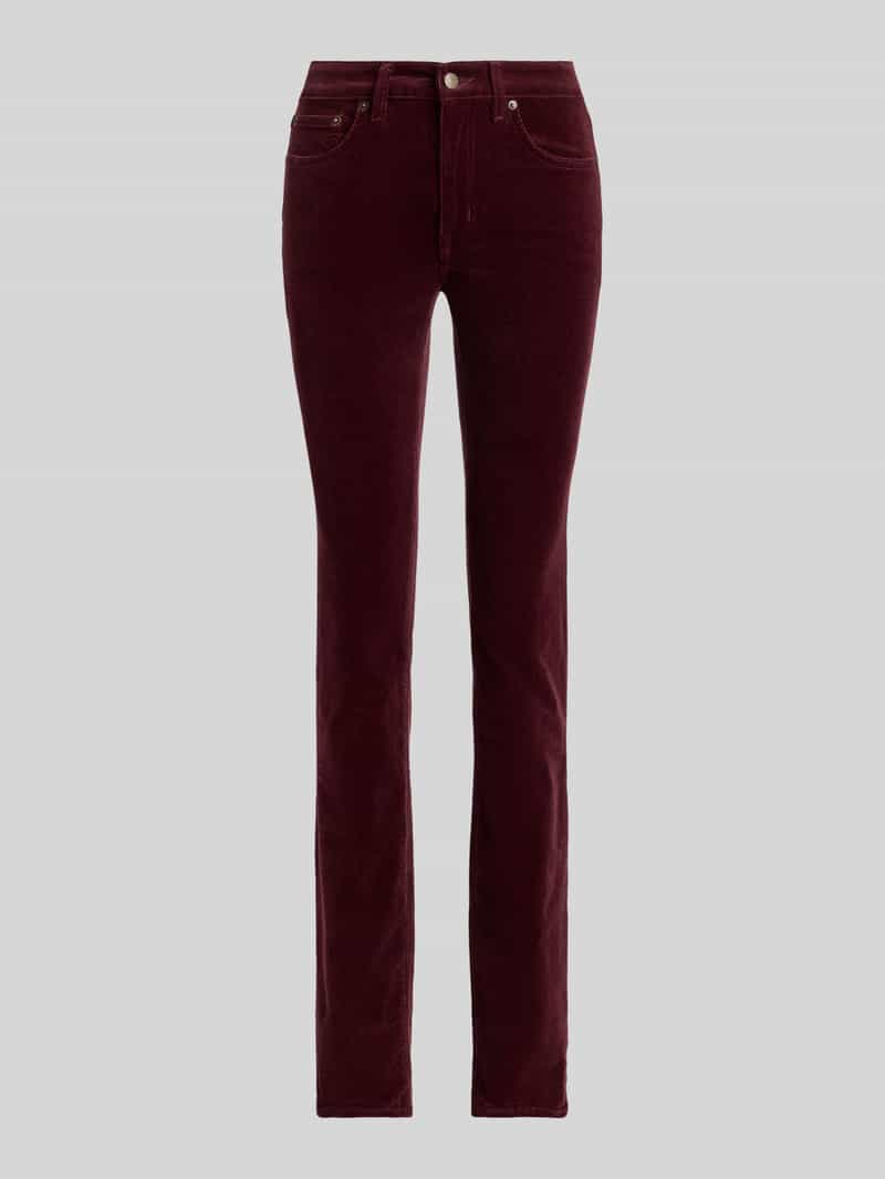 Lauren Ralph Lauren Straight leg broek van katoenmix