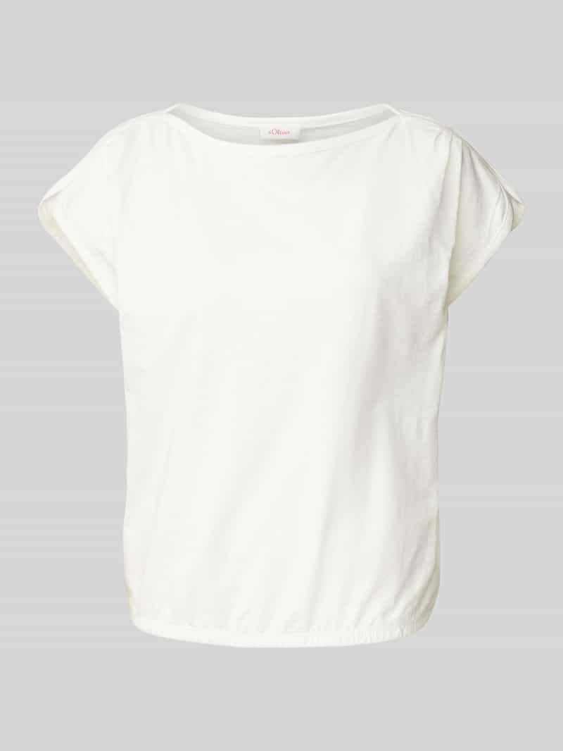 s.Oliver RED LABEL T-shirt in effen design