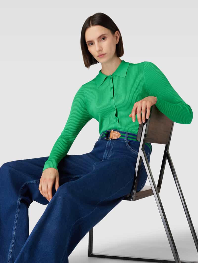 Lauren Ralph Lauren Cardigan met platte kraag model 'DRALISEA'