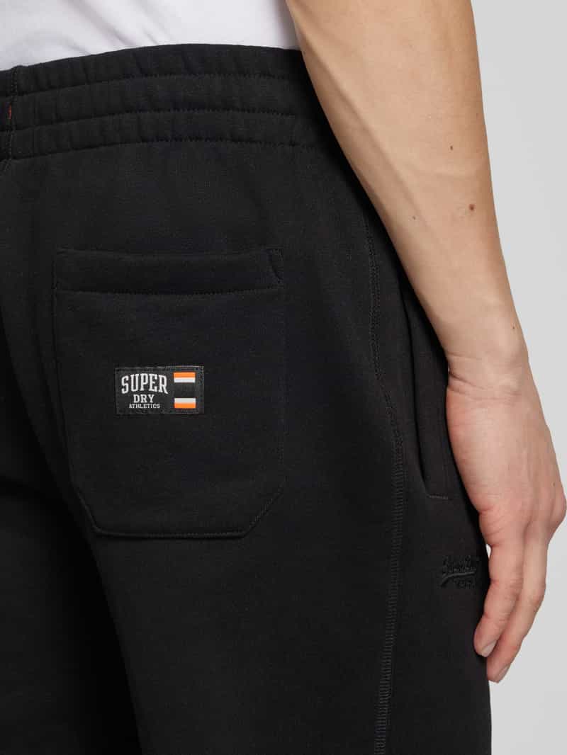 Superdry Sweatpants met labelstitching