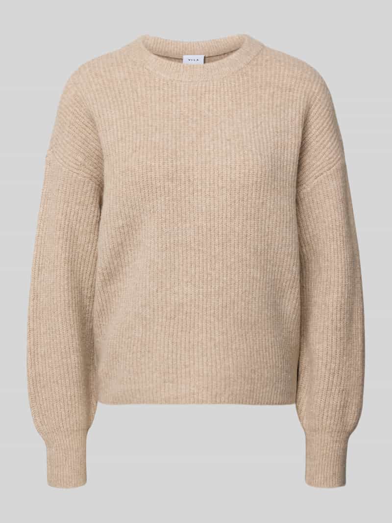 Vila Gebreide pullover met ronde hals model 'KACHEL'