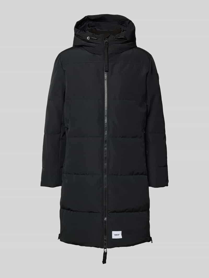 khujo Gewatteerd jack met capuchon en tweewegsritssluiting model 'LEAR'