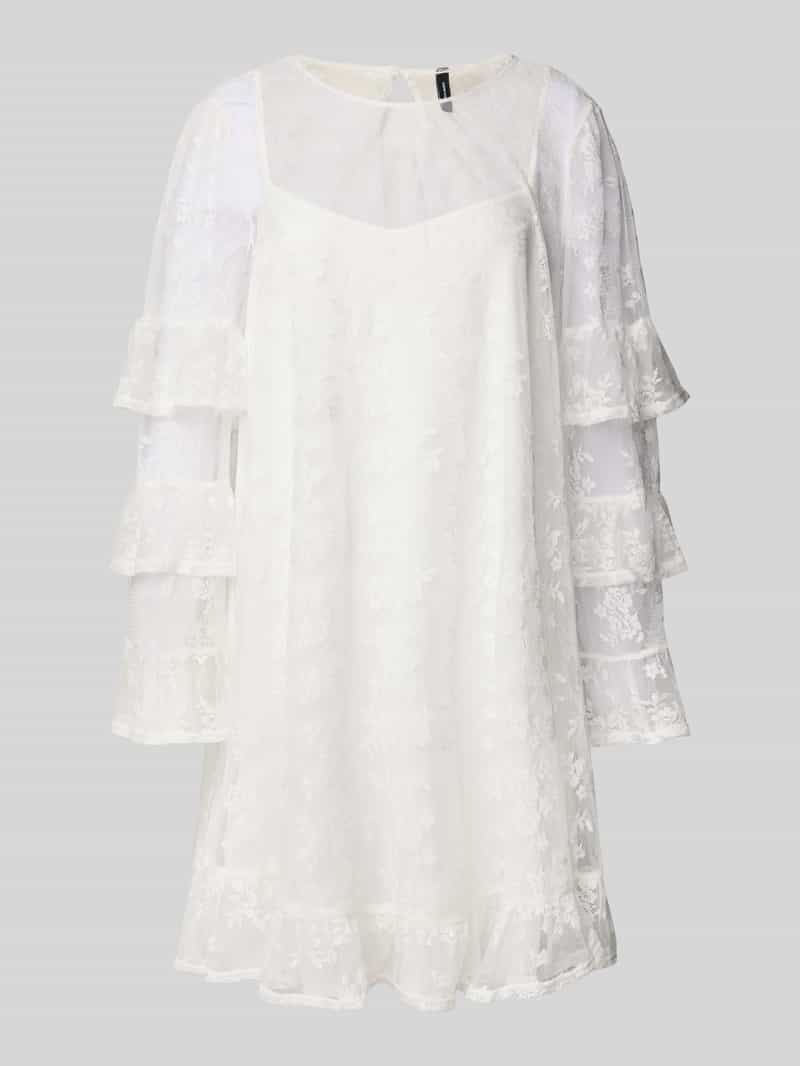 Vero Moda Oversized vrijetijdsjurk met semi-transparante look model 'CELINE'