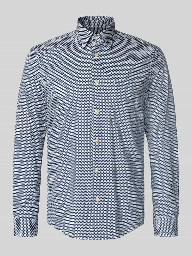 Marc O'Polo Shaped fit vrijetijdsoverhemd van puur katoen