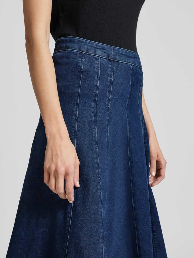 Rich & Royal Jeansrok met ritssluiting opzij