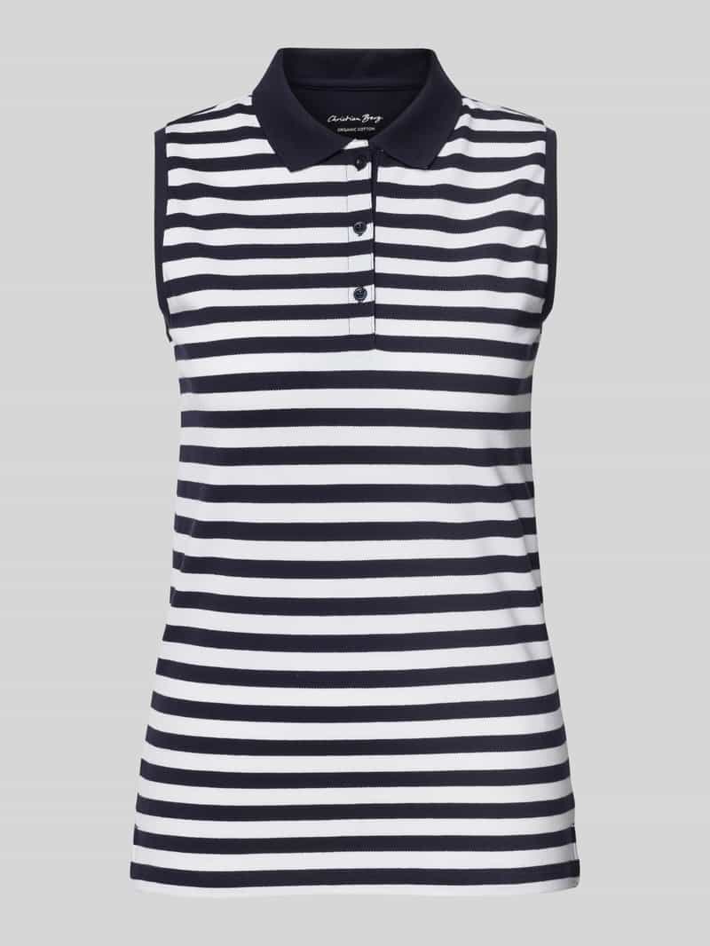 Christian Berg Woman Tanktop met polokraag