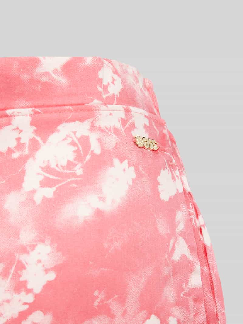 Boss Relaxed fit korte pyjamabroek met labelapplicatie model 'Mistle'