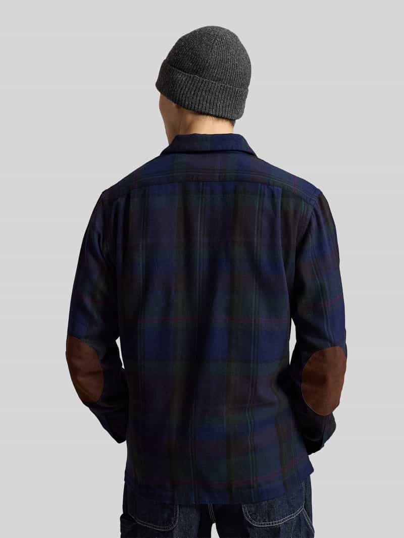 Polo Ralph Lauren Regular fit vrijetijdsoverhemd met elleboogpatches