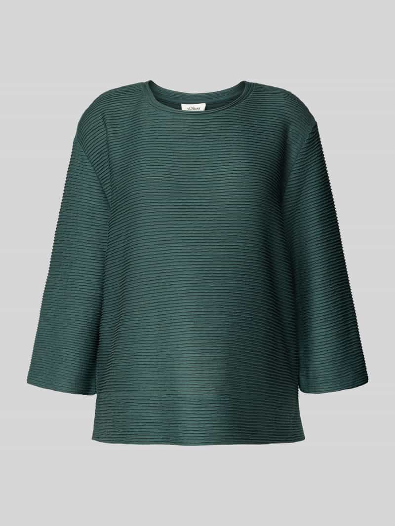 s.Oliver RED LABEL Relaxed fit sweatshirt met structuurmotief