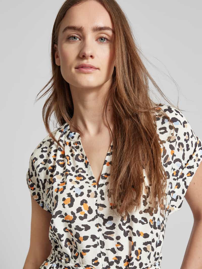 s.Oliver RED LABEL Knielange jurk met strikceintuur