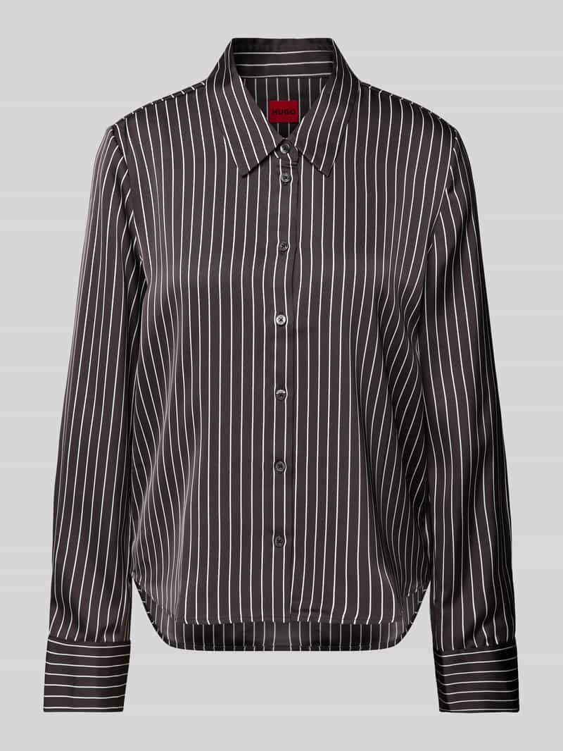 HUGO Overhemdblouse met knoopsluiting model 'Elka'