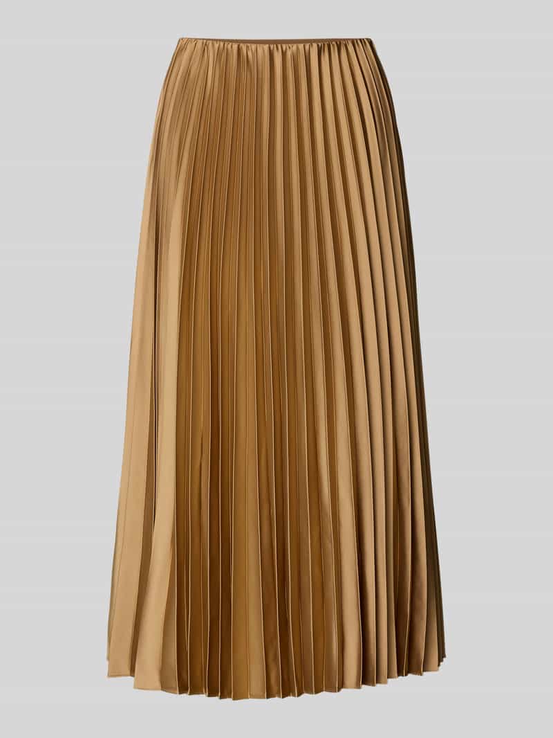 Zero Midirok met plissévouwen en elastische band