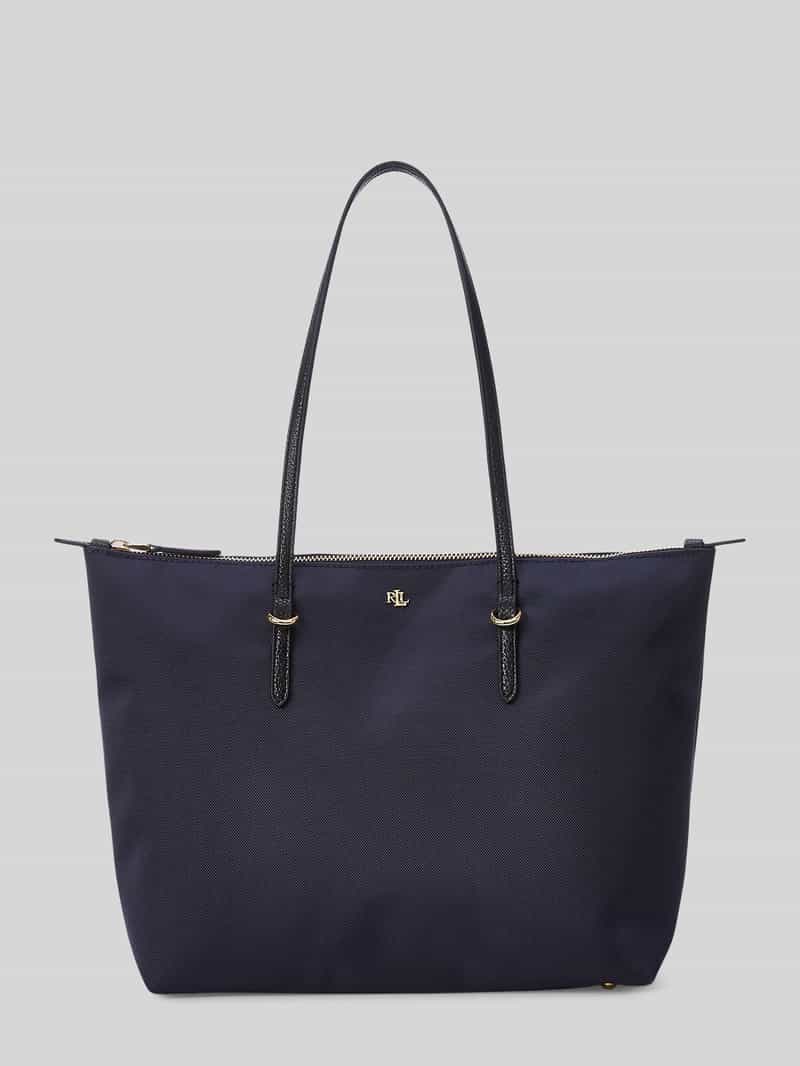 Handtas met logodetail