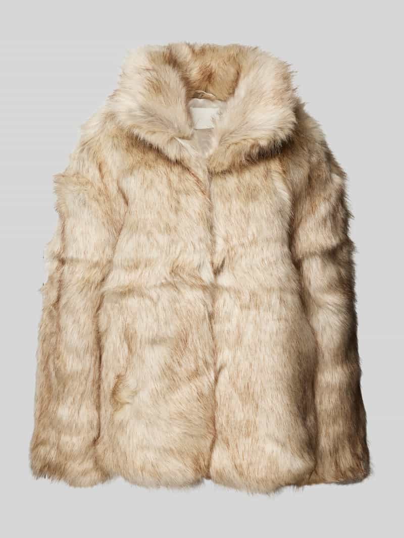 Winterjack van imitatiebont, model 'Fergie'