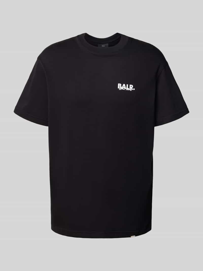 Balr. T-shirt met logo en ronde hals