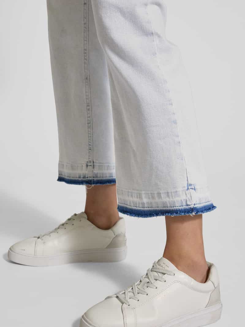 milano italy Flared jeans in verkorte pasvorm