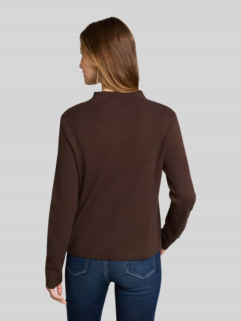 Tom Tailor Denim Pullover met mock neck
