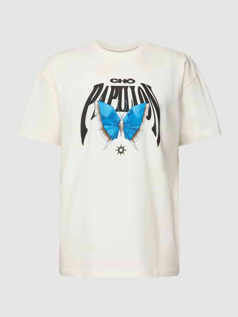 mister tee T-shirt met motiefprint