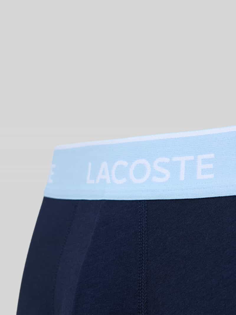 Lacoste Slim fit boxershort van katoenmix in een set van 5 stuks