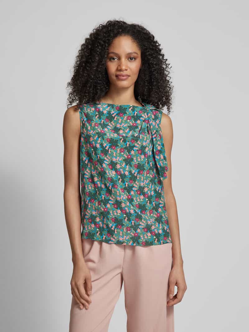 Zijden blouse met bloemenprint, model 'TEMPRA' Weekend Max Mara
