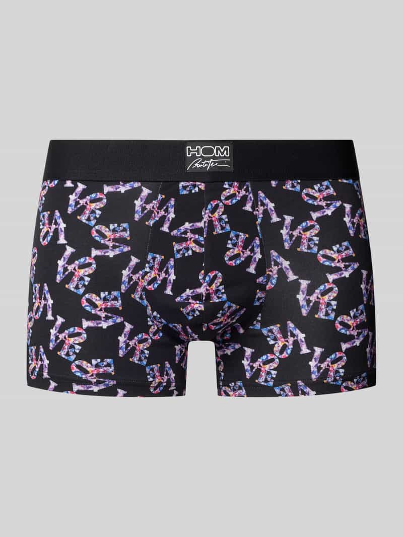 HOM slim fit trunks van katoenmix model 'Pop Love'