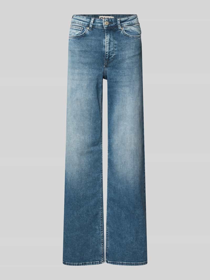 Only Loose fit jeans van katoenmix model 'MADISON'