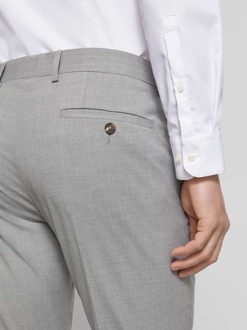 s.Oliver BLACK LABEL Regular fit pantalon van viscosemix met fijne geweven structuur model 'S.O. PURE'