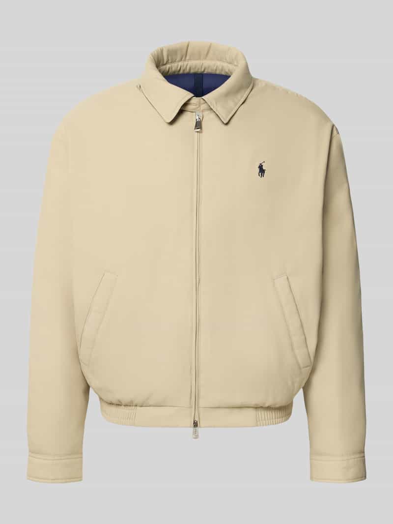 Polo Ralph Lauren Regular fit bomberjack met platte kraag