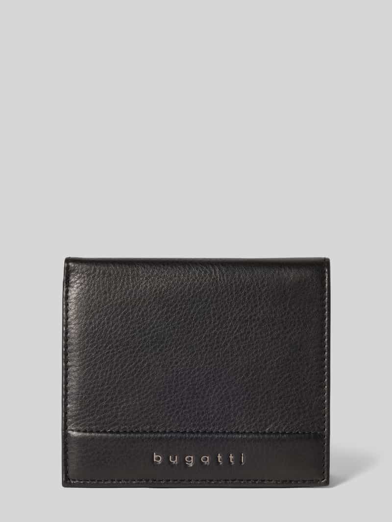 Bugatti Portemonnee met labeldetail model 'Nome'