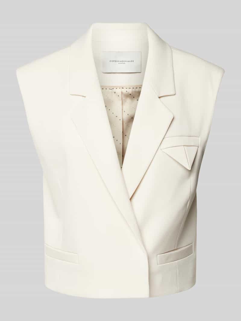 Copenhagen Muse Gilet met reverskraag model 'TAILOR'