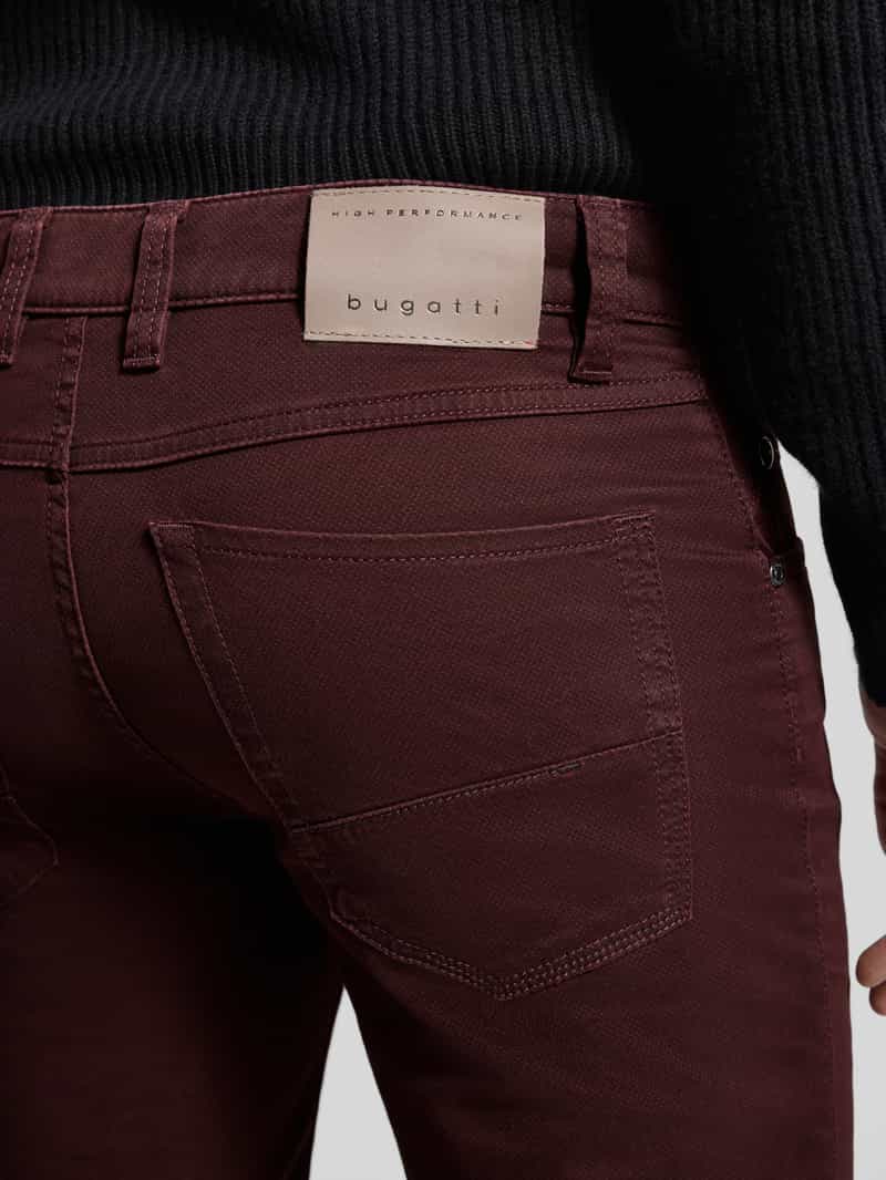 Bugatti Modern fit broek in 5-pocketmodel