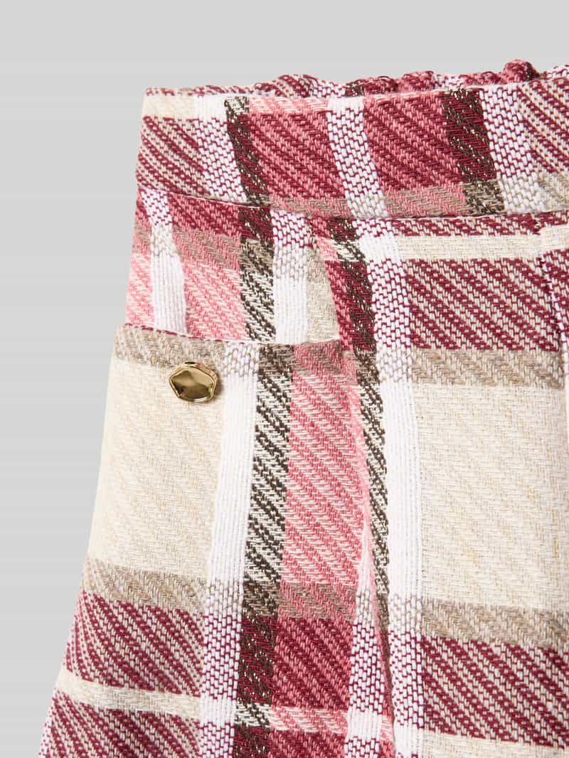 Mayoral Regular fit bermuda met lanawol en all-over print