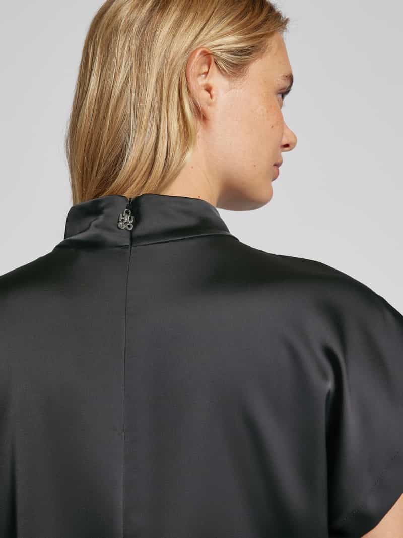 HUGO Blouseshirt met opstaande kraag model 'Caneli'
