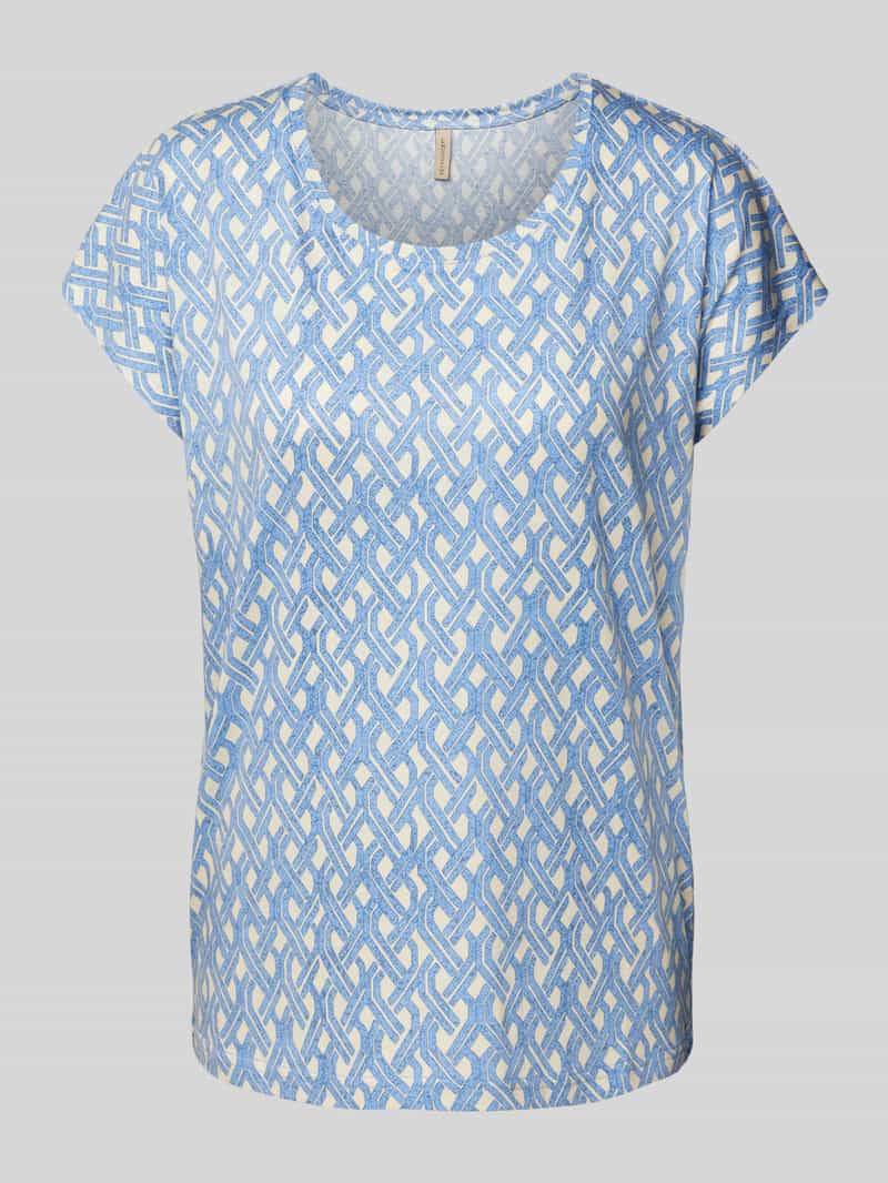 Soyaconcept Regular fit blouseshirt met kapmouwen model 'FELICITY'