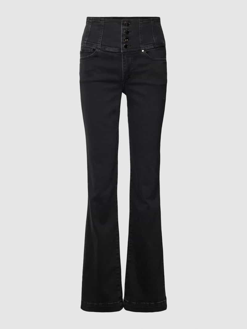 Guess High waist jeans met brede band