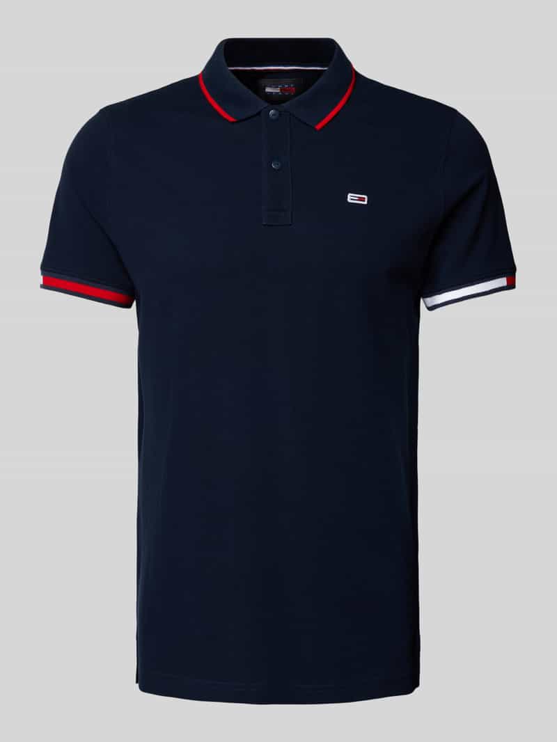 Tommy Jeans Poloshirt met labelstitching