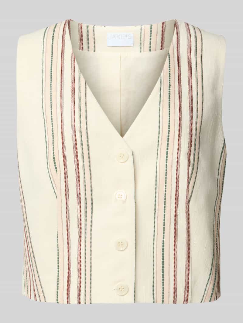Jake*s Collection Gilet met V-hals