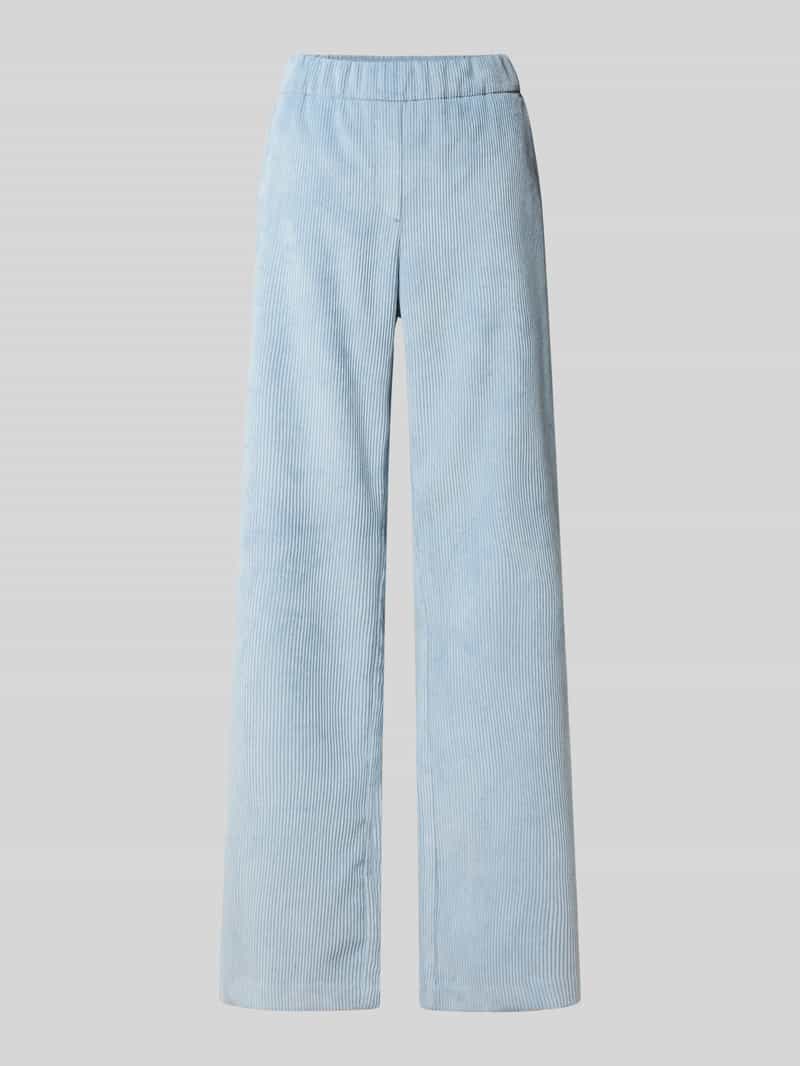 MAC Flared corduroy broek met paspelzakken aan de achterkant model 'CHIARA'