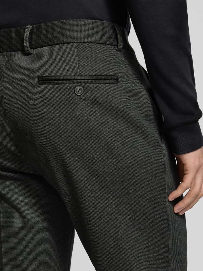Christian Berg Men Pantalon met bandplooien