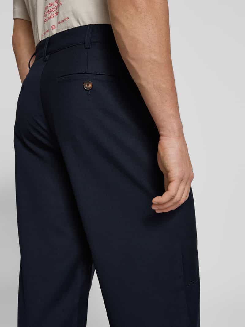 PROHIBITED Stoffen broek met achterzakken