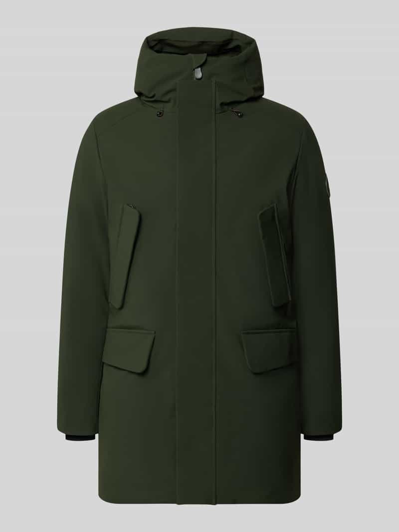 Save The Duck Jack met verborgen ritssluiting model 'WILSON'