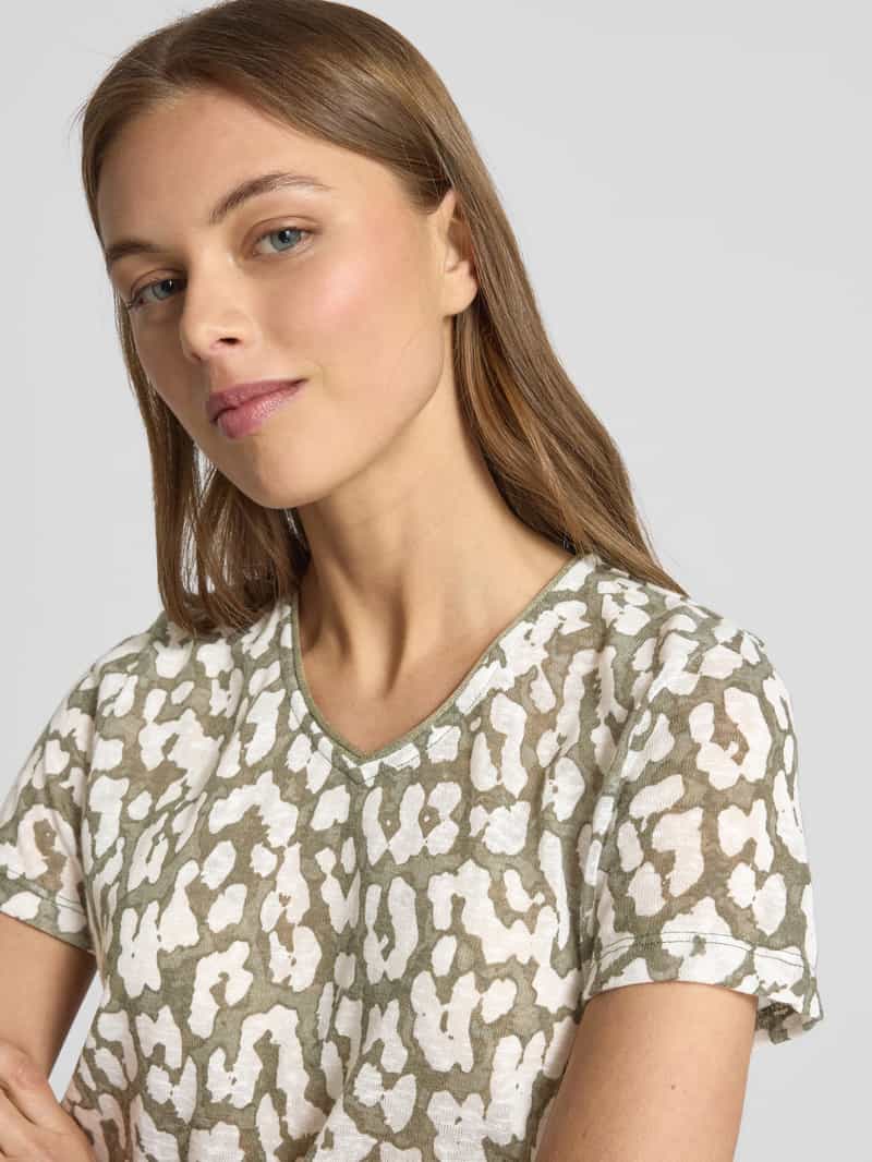 Soyaconcept T-shirt met V-hals model 'ARETHA'