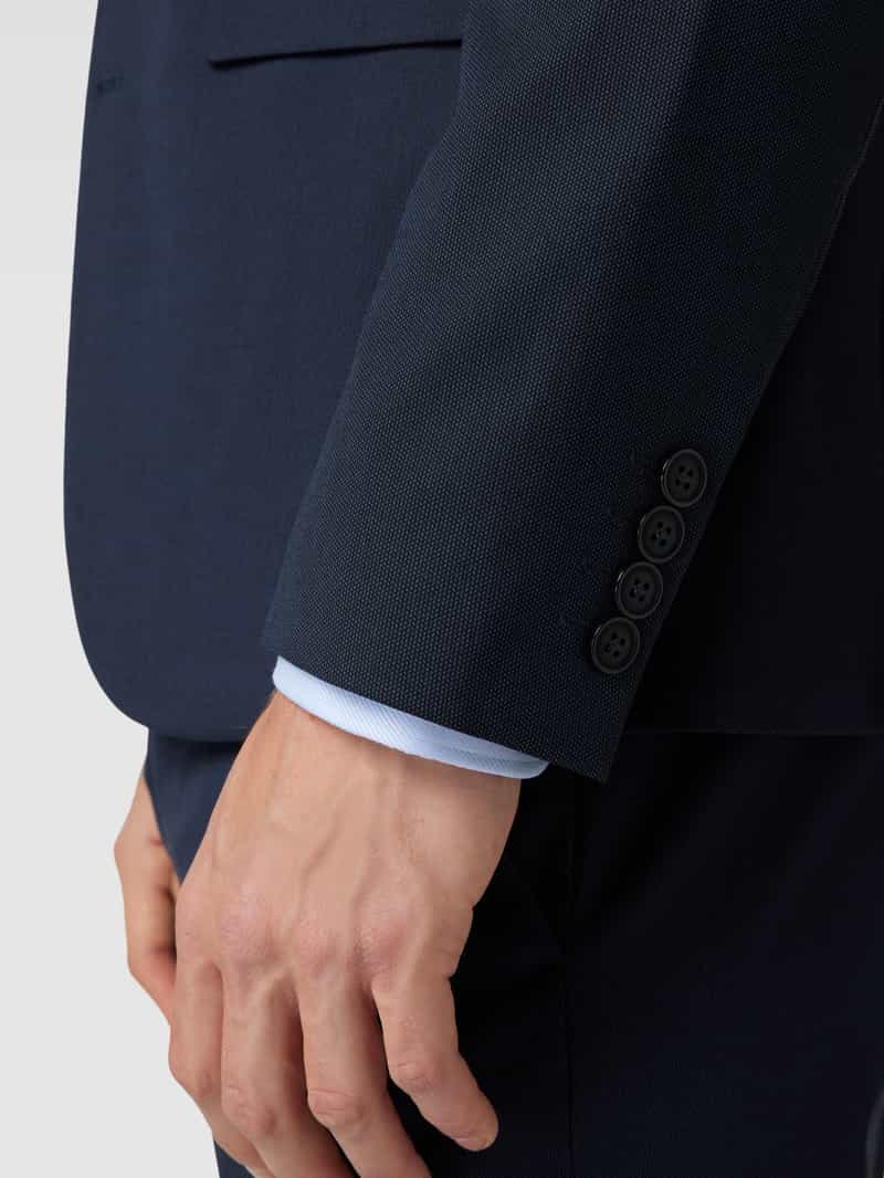 MCNEAL 2-knoops colbert met reverskraag