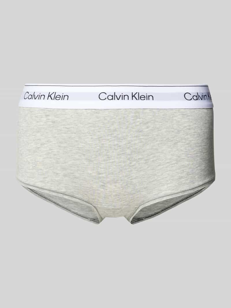 Calvin Klein Underwear Slips met logostitching model 'Boyleg'