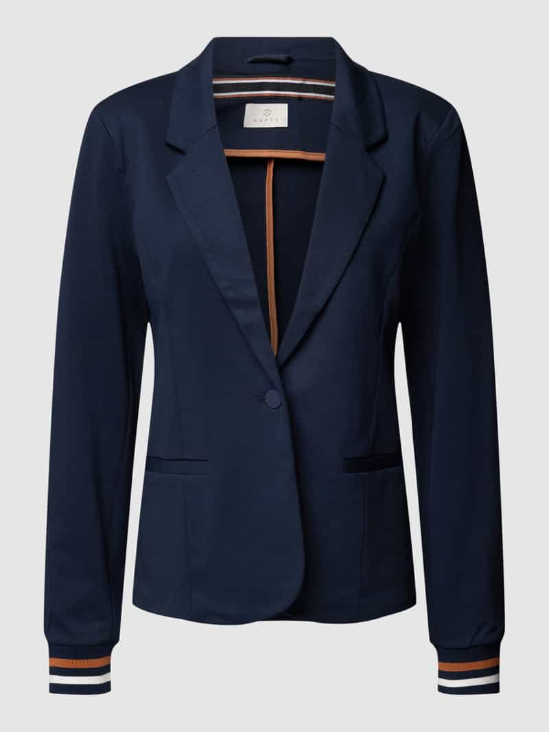 Kaffe Blazer met strookzakken, model 'KINNIE'